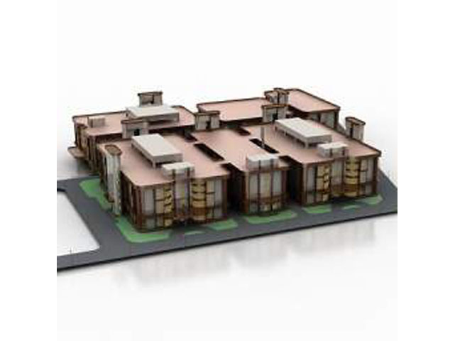 Free Building N3 3D model_3 For Architecture 3Ds Max Model Download